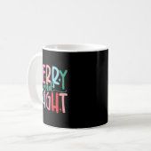 Merry & Bright Moody & Uptight Matching Co Kaffeetasse (Vorderseite Links)