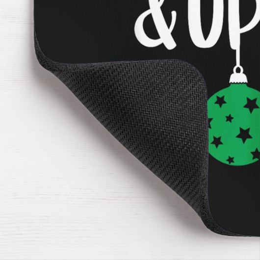 Merry & Bright Moody & Uptight Matching Co Mousepad (Ecke)