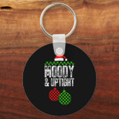 Merry & Bright Moody & Uptight Matching Co Schlüsselanhänger (Vorderseite)