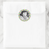 Merry and Bright 2010 Holiday Foto Sticker (Tasche)
