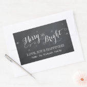 Merry and Bright - Chalkboard Stickers (Umschlag)