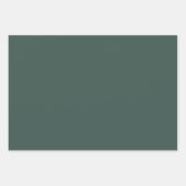 Merry And Bright Chickens Christmas Farm Animal Geschenkpapier Set (Vorderseite 3)