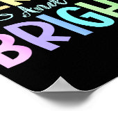 Merry And Bright Christmas Family Pajamas Matching Poster (Ecke)