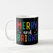 Merry And Bright Christmas Kaffeetasse (Links)