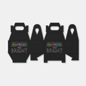 Merry and Bright Christmas Lights Geschenkschachtel (Ungefaltet)