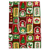 Merry and Bright Christmas  Mittlere Geschenktüte (Rückseite)