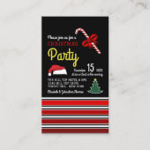 Merry and Bright, Christmas Party Ticket Begleitkarte (Vorderseite)