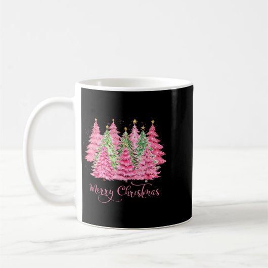 Merry And Bright Christmas Tree Cute Xmas Pajama M Kaffeetasse (Links)