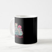 Merry And Bright Christmas Tree Xmas Tree Family H Kaffeetasse (Vorderseite Links)