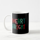 Merry And Bright Christmas Women Girls Kids Toddle Kaffeetasse (Links)