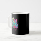 Merry And Bright Coquette Bow Christmas Tree Women Kaffeetasse (Vorderseite Links)