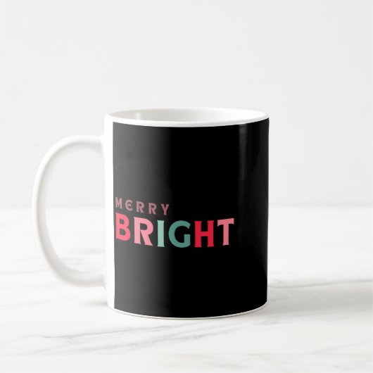 Merry And Bright Cute Colorful Toddler Kaffeetasse (Links)