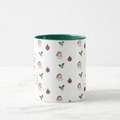 Merry and Bright family name Christmas Tasse (Zentrum)