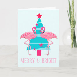 Merry and Bright Flamingos Beach Thema Weihnachten