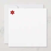 Merry and Bright Flat Card (5.25x5.25) (Rückseite)