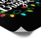 Merry And Bright Funny Family Matching Christmas O Poster (Ecke)