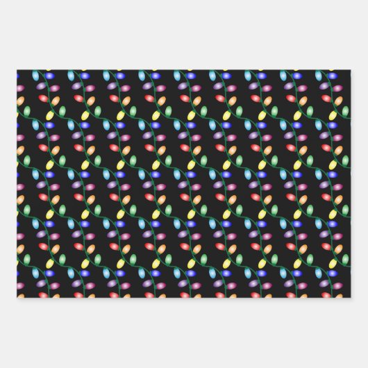 Merry and Bright Geschenkpapier Set (Vorderseite 3)