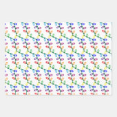 Merry and Bright Geschenkpapier Set (Vorderseite 2)