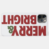 Merry and Bright Holiday Phone Case (Rückseite (Horizontal))