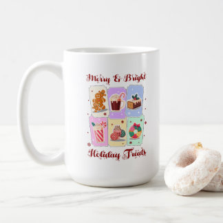 Merry and Bright Holiday Treats Christmas Dessert Kaffeetasse