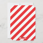 Merry and Bright Holiday wünscht Feiertagskarte (Rückseite)