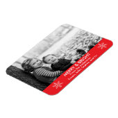 Merry and Bright Holiday wünscht Magnet (Linke Seite)