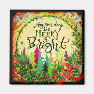 "Merry and Bright" Inspirivity Magnet