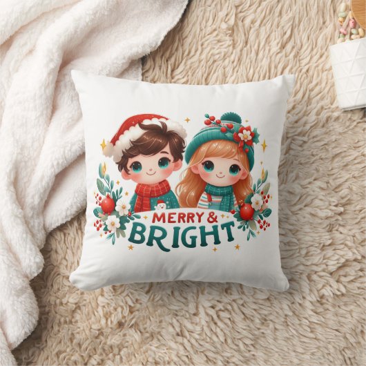 Merry and Bright Kissen (Decke)