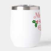 Merry and Bright - Klassische Holiday Typografie (Vorderseite)