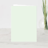 "Merry and Bright" Light Green Foll Foil Holiday (Rückseite)
