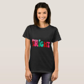 Merry And Bright Maximalist Christmas Toddler T Sh T-Shirt (Vorne ganz)