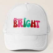 Merry and Bright - Maximalist Truckerkappe (Vorderseite)