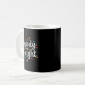 Merry And Bright Moody And Uptight Christmas Coupl Kaffeetasse (Vorderseite Links)
