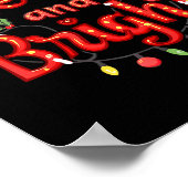 Merry And Bright Moody And Uptight Christmas Coupl Poster (Ecke)