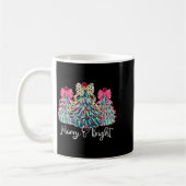 Merry And Bright Nk Christmas Tree Xmas Holiday Wo Kaffeetasse (Links)