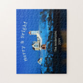 Merry and Bright Nubble Lighthouse Puzzle (Vertikal)