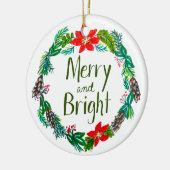 Merry and Bright Ornament (Links)