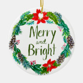 Merry and Bright Ornament (Vorne)