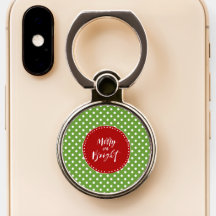 Merry and Bright Phone Grip