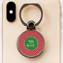 Merry and Bright Phone Grip