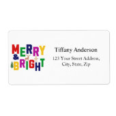 Merry and Bright Pine Rentier Lieferadresse (Vorne)