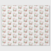Merry and Bright, Red 'n Green Geschenkpapier (Flach)