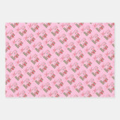 Merry and Bright, Red 'n Green Geschenkpapier Set (Vorderseite 2)