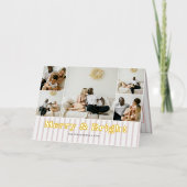 Merry And Bright Red Striped 10 Photo (Vorderseite)