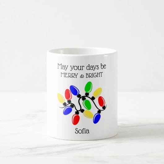 Merry and Bright Signature Kaffeetasse (Mittel)