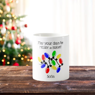 Merry and Bright Signature Kaffeetasse