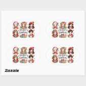 Merry and Bright Stickers (Blatt)