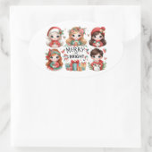 Merry and Bright Stickers (Tasche)