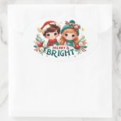 Merry and Bright Stickers (Tasche)