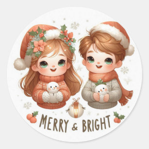 Merry and Bright Stickers